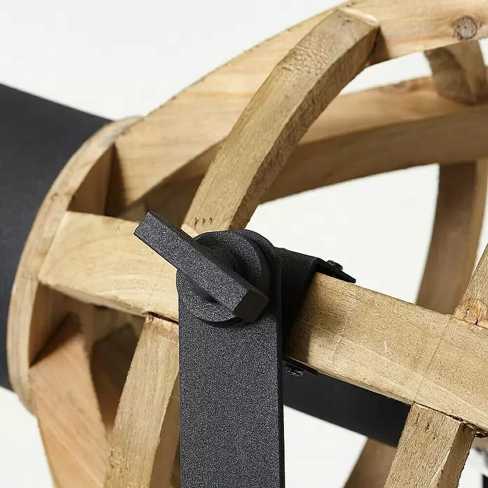 Brilliant Matrix Wood Staande lamp - Hoogte: 173 cm - Close-up