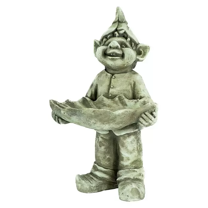 Dekofigur Gnom - Magnesia, L x B x H: 31 x 26,5 x 53 cm - Diagonale Ansicht