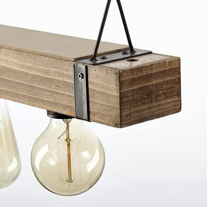 Brilliant Woodhill Hanglamp - l x b x h: 80 x 8 x 110 cm - Close-up