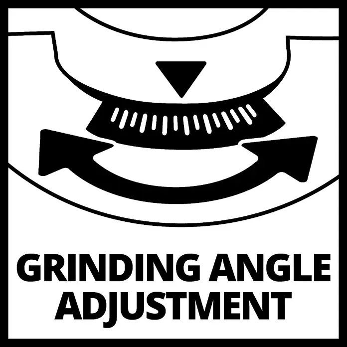 Einhell Power X-Change Akku-Sägekettenschärfgerät GE-CS 18 Li-Solo - 18 V, Ohne Akku, 6.500 U/min - Skizze
