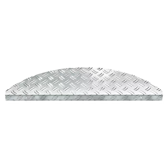 Hamat Trapmat Steel Tred - 60 x 17,5 cm - Diagonaal zicht