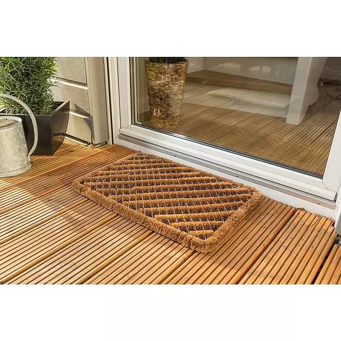 Astra Coco Kokosdrahtmatte Brush - Standard, Braun, 40 x 60 cm - Stimmungsaufnahme