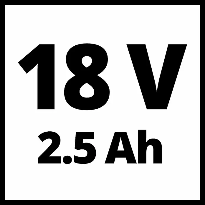 Einhell Power X-Change Mähroboter - inkl. gratis Rasentrimmer - 18 V, 2,5 Ah, Max. Flächenempfehlung: 500 m² - Skizze
