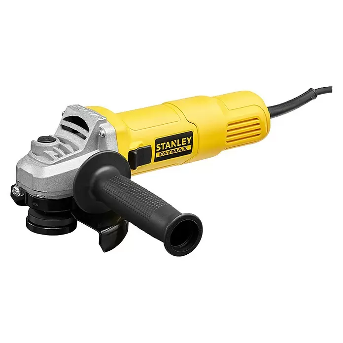 Stanley FatMax Amoladora FMEG615-QS - 600 W, Diámetro disco: 115 mm, Número de revoluciones de marcha en vacío: 12.000 r.p.m. - Vista angular