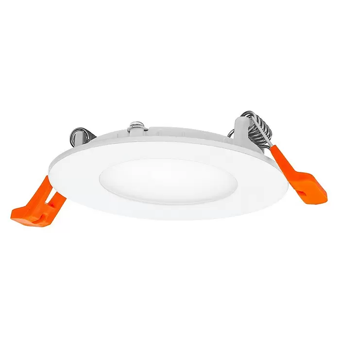 Ledvance SUN@Home LED-Einbauspot Downlight Slim - Kaltweiß, Durchmesser: 8,5 cm, Weiß - Diagonale Ansicht