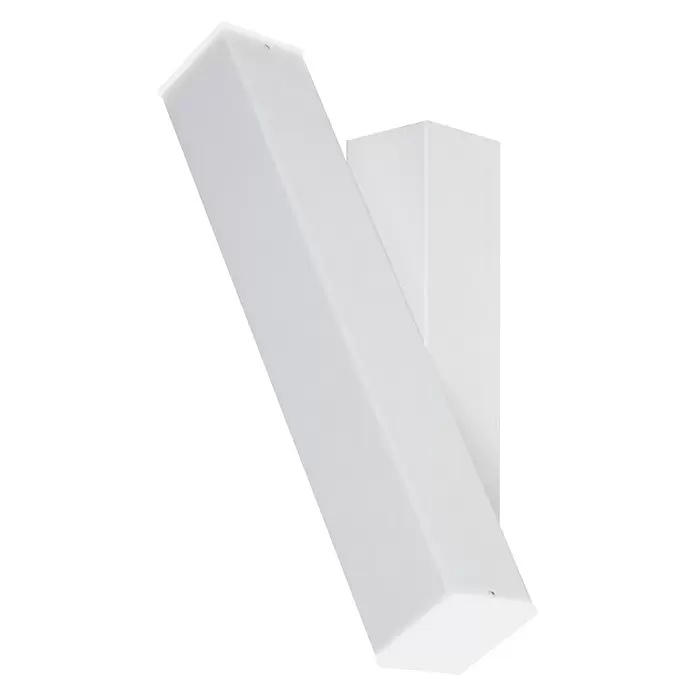 Ledvance SUN@Home LED-Wandleuchte Orbis Cross - 12 W, L x B x H: 30,9 x 20 x 10,6 cm, Weiß, Kaltweiß - Diagonale Ansicht