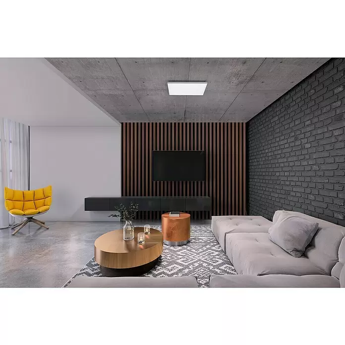 Ledvance SUN@Home LED-Panel Planon Frameless - 35 W, L x B x H: 60 x 60 x 6,1 cm, Weiß, Weiß, Kaltweiß - Stimmungsaufnahme