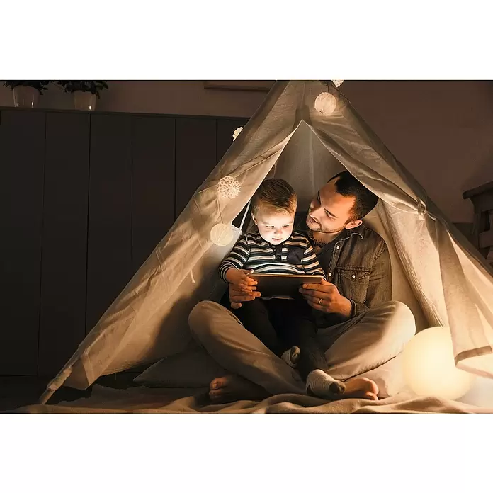 Ledvance SUN@Home LED-Tischleuchte rund Moodlight - 4 W, Ø x H: 20 x 19,5 cm, Weiß, Kaltweiß - Anwendungsbeispiel