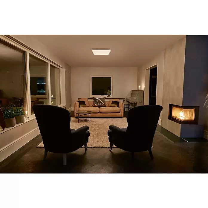 Ledvance SUN@Home LED-Panel Planon Plus - 35 W, L x B x H: 60 x 60 x 5,6 cm, Weiß, Kaltweiß - Stimmungsaufnahme