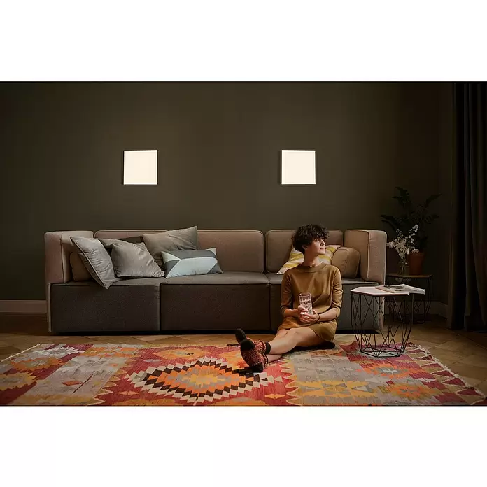 Ledvance SUN@Home LED-Panel Planon Frameless - 20 W, L x B x H: 30 x 30 x 6,1 cm, Weiß, Kaltweiß - Anwendungsbeispiel