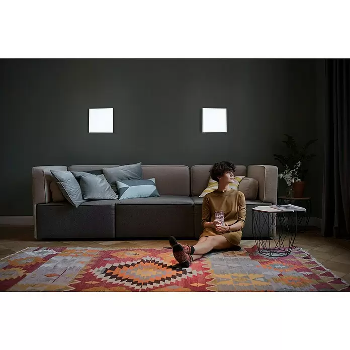 Ledvance SUN@Home LED-Panel Planon Frameless - 20 W, L x B x H: 30 x 30 x 6,1 cm, Weiß, Kaltweiß - Anwendungsbeispiel