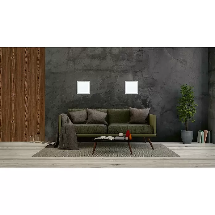 Ledvance SUN@Home LED-Panel Planon Plus - 20 W, L x B x H: 30 x 30 x 5,6 cm, Weiß, Kaltweiß - Stimmungsaufnahme