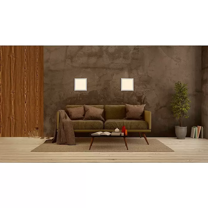 Ledvance SUN@Home LED-Panel Planon Plus - 20 W, L x B x H: 30 x 30 x 5,6 cm, Weiß, Kaltweiß - Stimmungsaufnahme