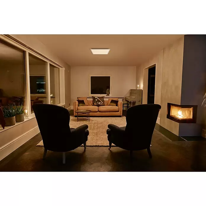 Ledvance SUN@Home LED-Panel Planon Plus - 35 W, L x B x H: 60 x 60 x 5,6 cm, Weiß, Kaltweiß - Stimmungsaufnahme