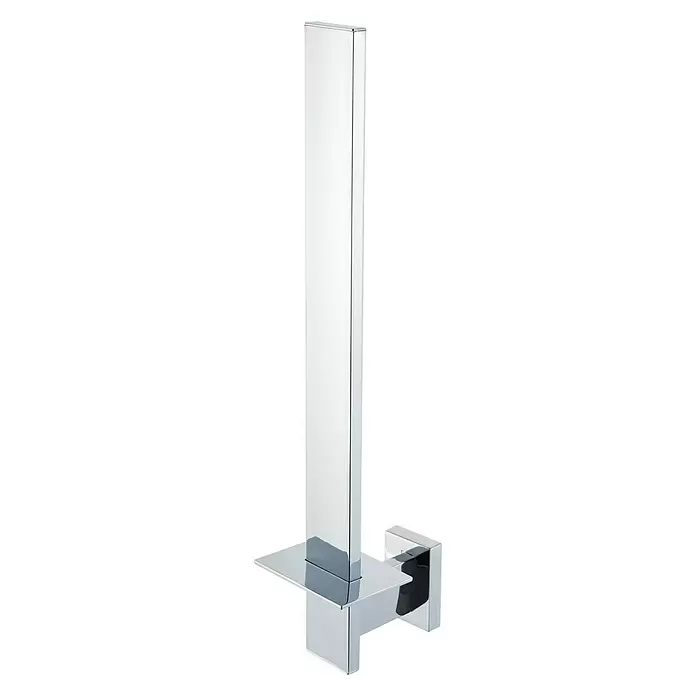 Haceka Edge Reserverolhouder - Chroom, Zamak - Diagonaal zicht