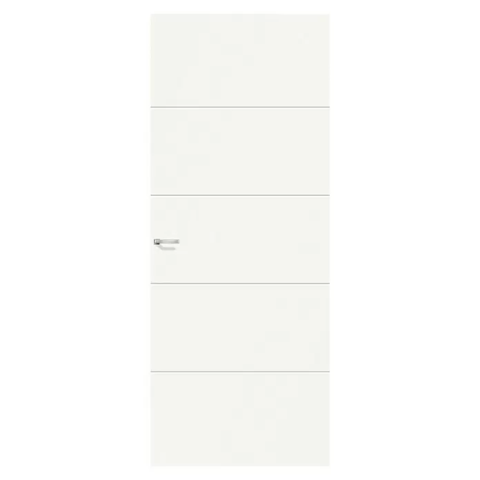 Solid Elements Binnendeur SE 4732 - 93 x 231,5 cm, Draairichting: Links, Wit, Stomp, Honingraat - Vooraanzicht