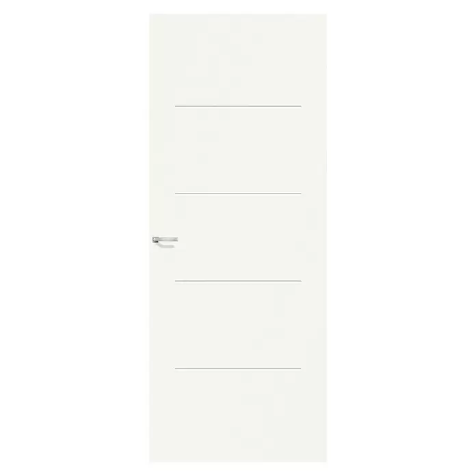 Solid Elements Binnendeur SE 4731 - 83 x 231,5 cm, Draairichting: Links, Wit, Stomp, Honingraat - Vooraanzicht
