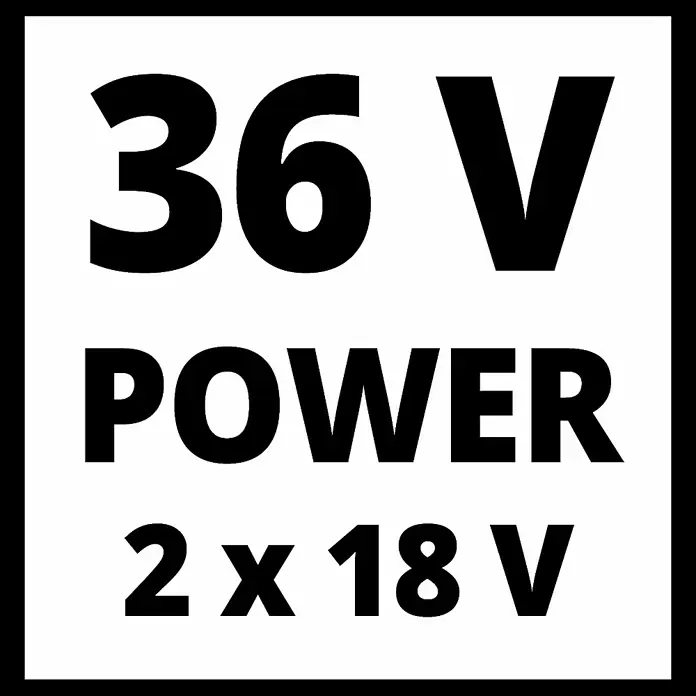 Einhell Power X-Change Akku-Kettensäge GE-LC 36/35 LI Solo - 36 V, Ohne Akku, Schwertlänge: 35 cm - Skizze