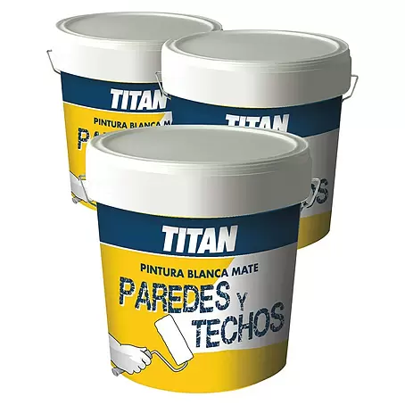Titan  Pintura para paredes y techos