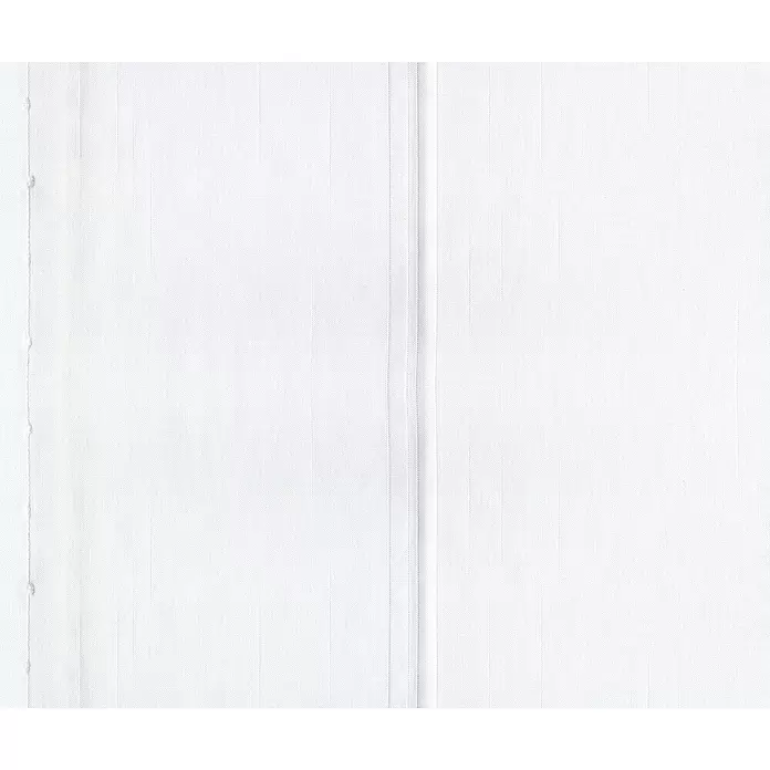 Cortina con ollaos Lisboa - An x Al: 140 x 265 cm, 100% Poliéster, Blanco - Primer plano