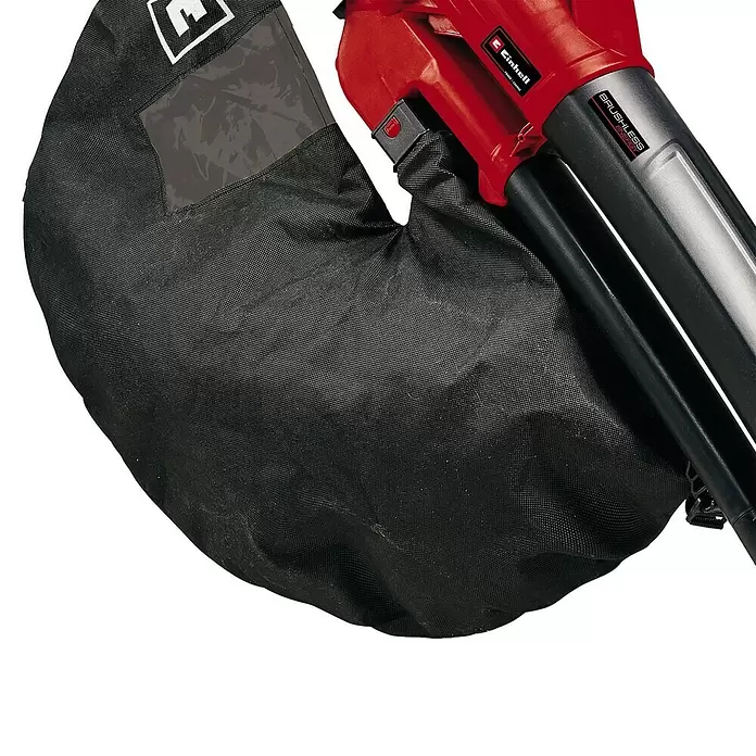 Einhell Power X-Change Akku-Laubsauger GE-CL 36 Li E-Solo - Ohne Akku, Blasgeschwindigkeit: 210 km/h - Detailaufnahme
