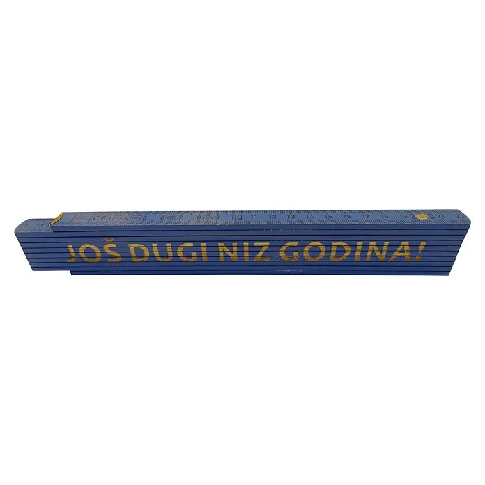 Zidarski metar - Duljina: 2 m - Dijagonalni pogled