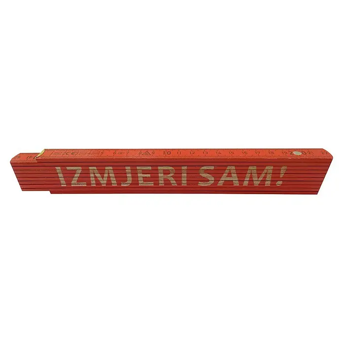 Zidarski metar - Duljina: 2 m - Dijagonalni pogled