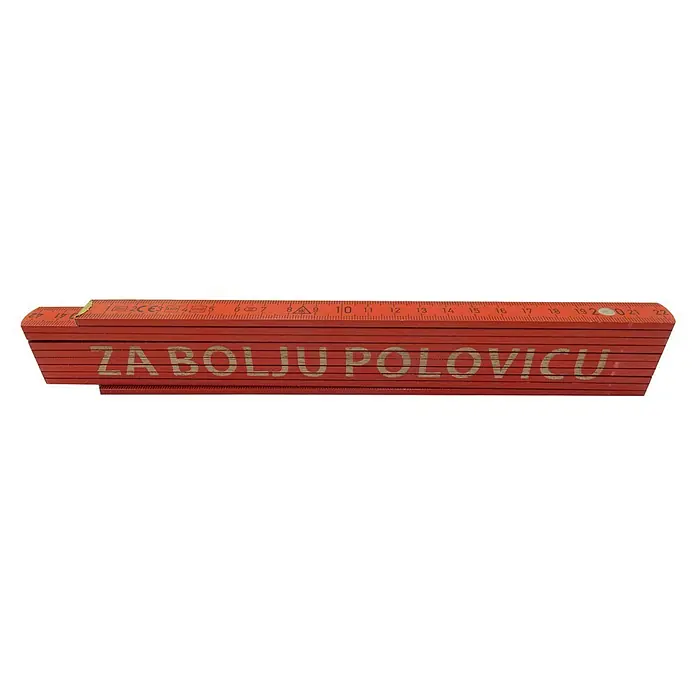 Zidarski metar - Duljina: 2 m - Dijagonalni pogled