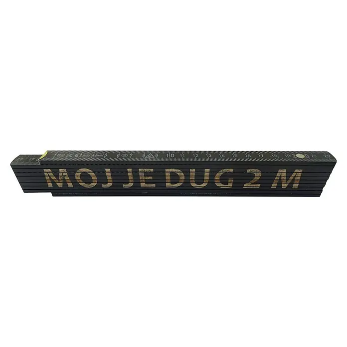Zidarski metar - Duljina: 2 m - Dijagonalni pogled