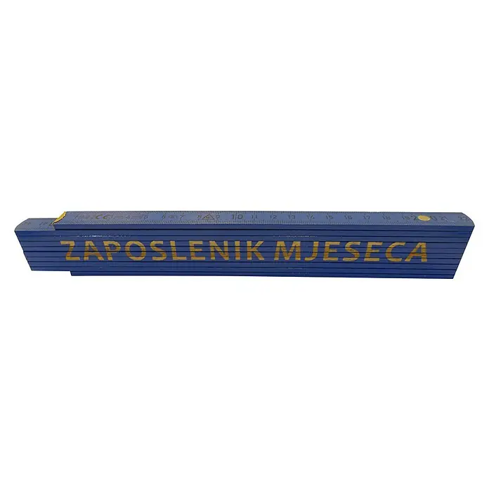 Zidarski metar - Duljina: 2 m - Dijagonalni pogled