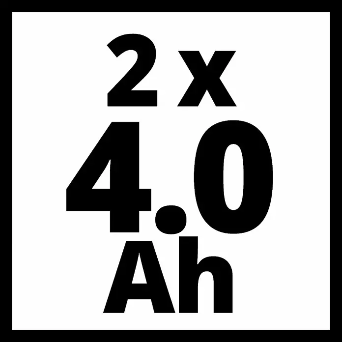 Einhell Power X-Change Akku PXC-Twinpack CB 2 - 18 V, 2 Akkus, 4 Ah - Skizze