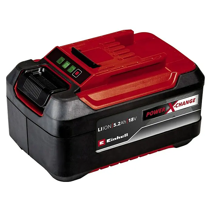 Einhell Power X-Change Akku Power X-Change Plus - 18 V, 5,2 Ah - Diagonale Ansicht