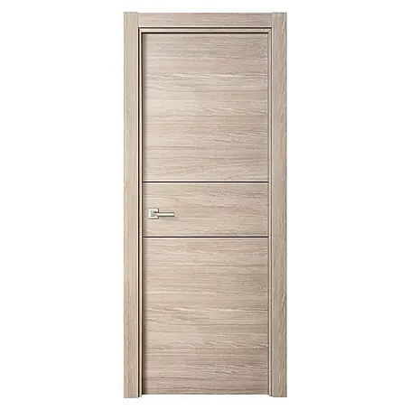 Puerta interior Roble Gris 200