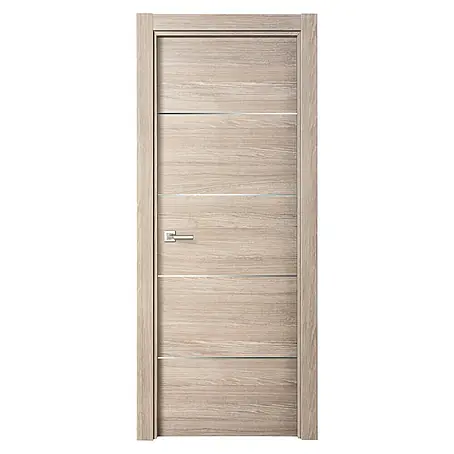 Puerta interior Roble Gris 400AL