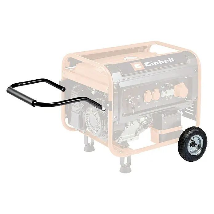 Einhell Classic Stromerzeuger TC-PG 65/E5 - Tankvolumen: 25 l, Betriebsdauer: 11,7 h bei 66 % Last - Diagonale Ansicht