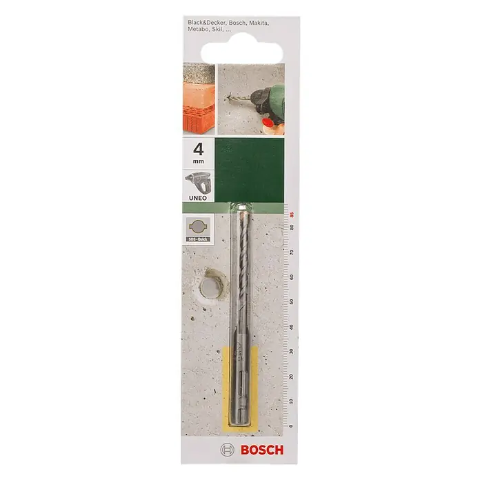 Bosch Broca para hormigón SDS-Quick - Diámetro: 7 mm, Largo: 100 mm - Vista frontal