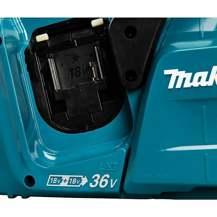 Makita Akku-Kettensäge DUC353Z - 36 V, Ohne Akku, Schwertlänge: 35 cm - Detailaufnahme