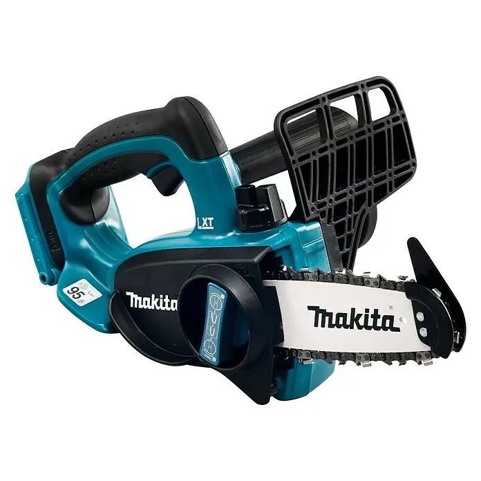 Makita Akku-Kettensäge DUC122Z - 18 V, Li-Ionen, Ohne Akku, Schnittlänge: 11,5 cm - Diagonale Ansicht