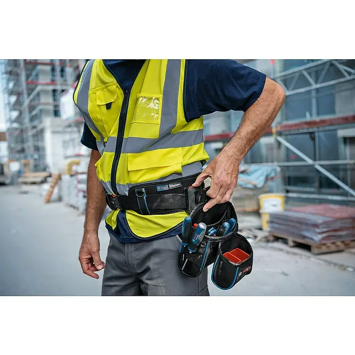 Bosch Professional Befestigungselement ProClick Holder - Passend für: Bosch Professional ProClick Gürteltaschen - Anwendungsbeispiel