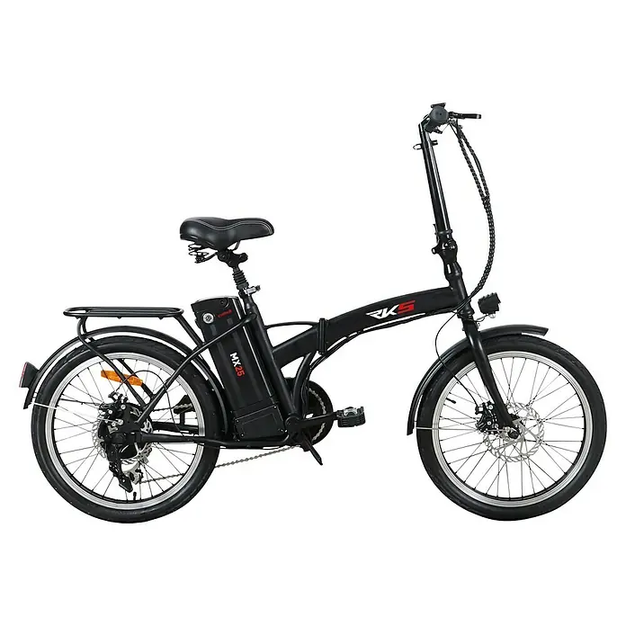 Uirax Bicicleta eléctrica RKS Fold - 250 W, Velocidad: 25 km/h, Diámetro neumático: 20 ", Tipo de batería: Iones de litio, Plegable - Vista de perfil derecho