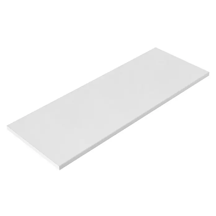Dolle Zidna polica Lite - D x Š x D: 80 x 30 x 1,9 cm, Bijele boje - Dijagonalni pogled