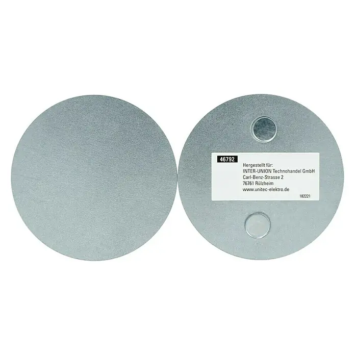 Rauchmelder-Befestigung Universal - Durchmesser: 7 cm, Magnetisch - Vorderansicht
