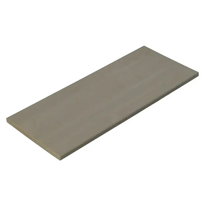 Dolle Wandboard Lite Vintage - L x B x S: 60 x 25 x 1,8 cm, Kiefer Grau - Diagonale Ansicht