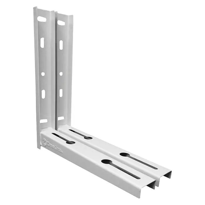 Soporte de pared exterior - An x Al: 45 x 45 cm, Carga soportada: 180 kg - Vista angular