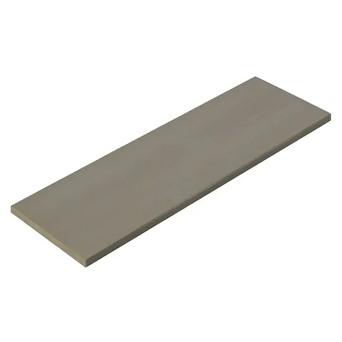 Dolle Wandboard Lite Vintage - L x B x S: 60 x 20 x 1,8 cm, Kiefer Grau - Diagonale Ansicht