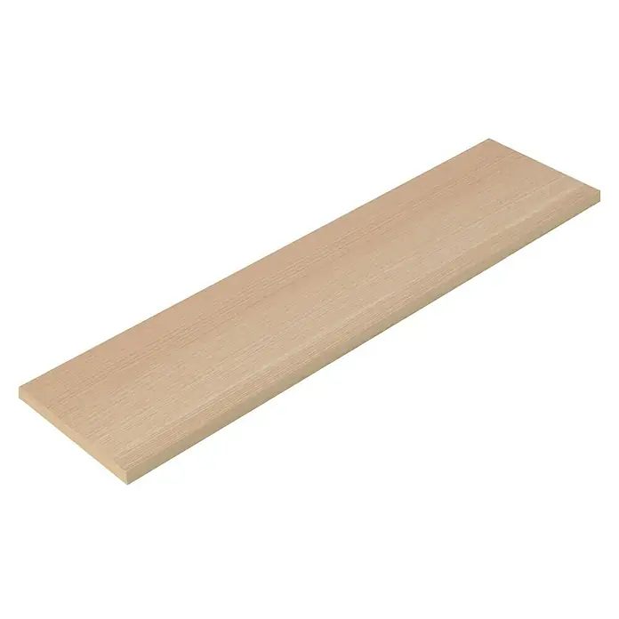 Dolle Wandboard Lite Vintage - L x B x S: 80 x 20 x 2 cm, Eiche - Diagonale Ansicht