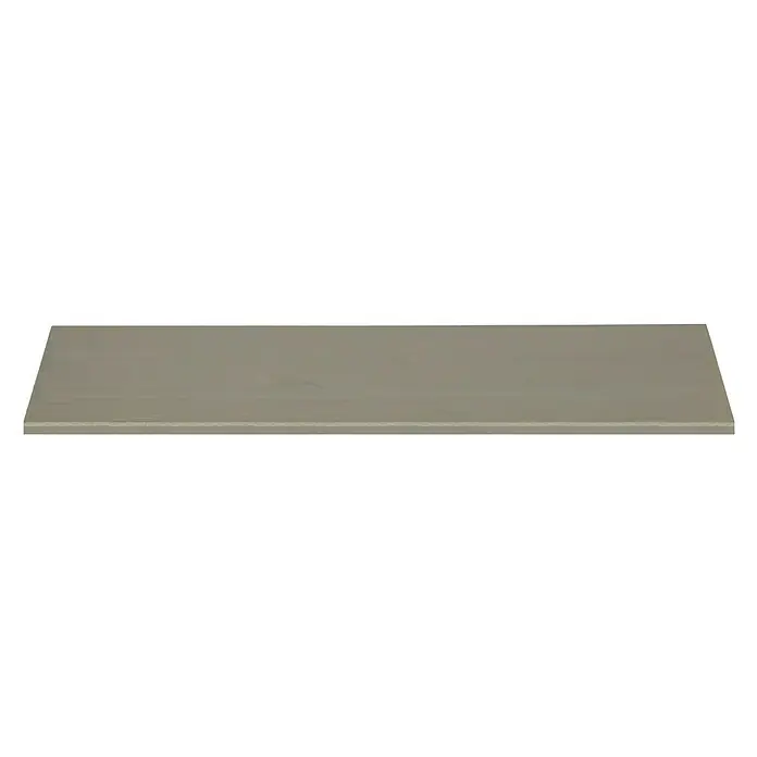 Dolle Wandboard Lite Vintage - L x B x S: 80 x 20 x 1,8 cm, Kiefer Grau - Vorderansicht