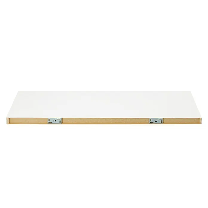 Dolle Zidna polica Big Boy - D x Š x V: 115 x 30 x 5 cm, Bijele boje, Opteretivost: 30 kg - Pogled straga