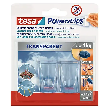 Tesa Powerstrips Dekohaken