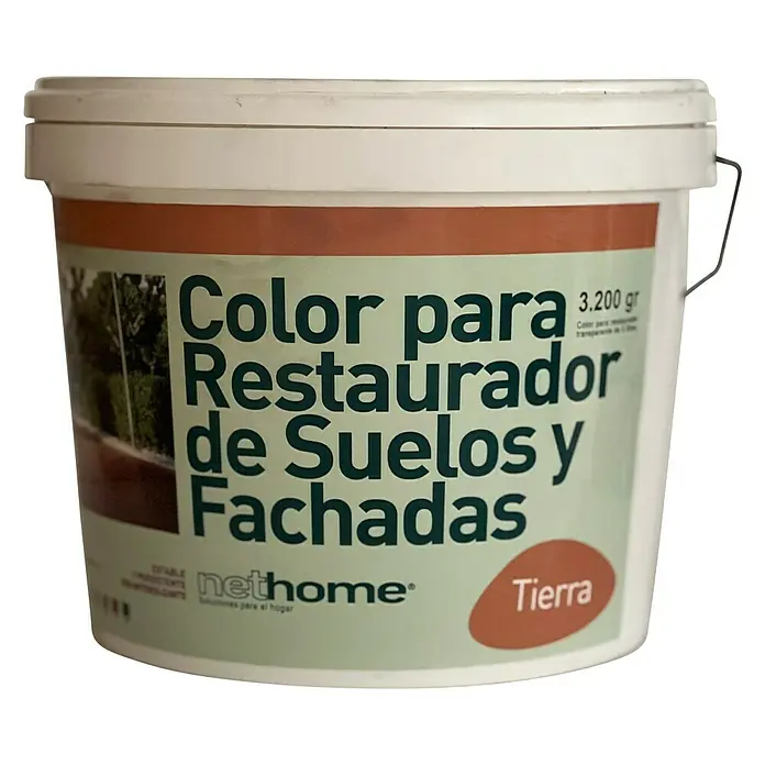 Pigmento concentrado Color Restaurador Suelos y Fachadas - Tierra, 3,2 kg, Mate sedoso - Vista frontal
